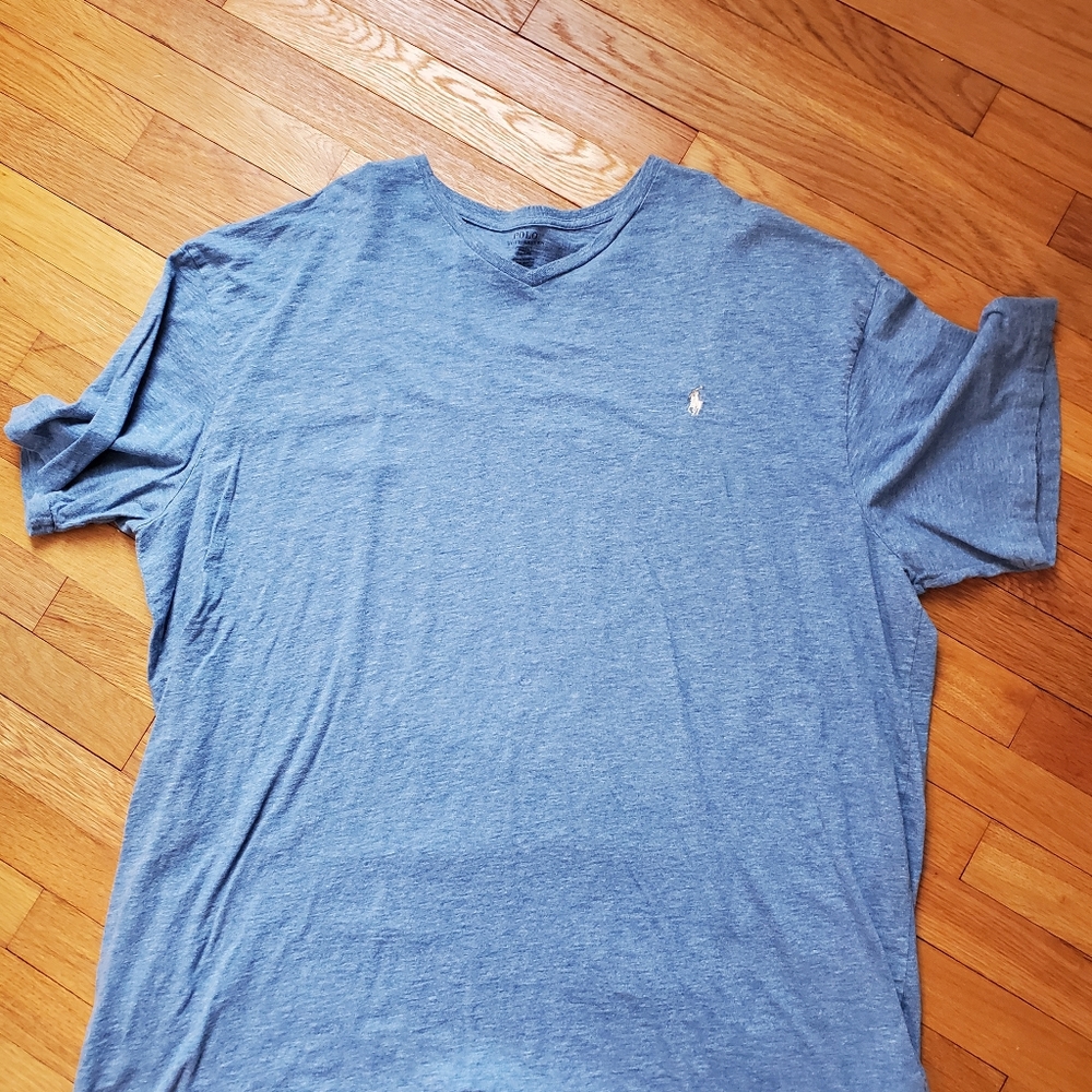 Men's Polo V-neck Tee